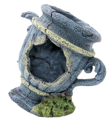Ozami Leirpotte Blå 13,7x10,5x15cm