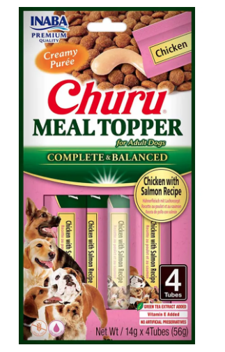 Churu Hundemåltidstopper Kylling/laks 4 stk