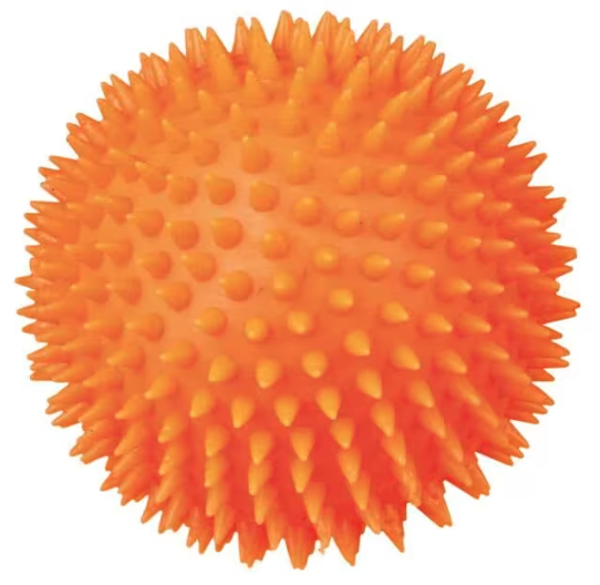 Hundeleke Piggsvinball M/Lyd 10cm