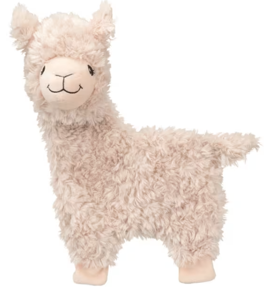 Hundeleke Lama i Plysj M/Knitrefolie 40cm
