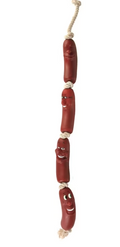 Hundeleke  Pølser M/Tau ca.75cm