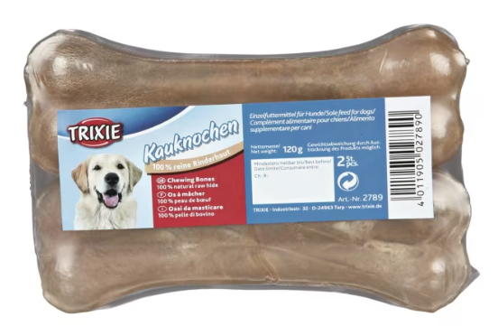 Tyggebein pressa 13cm 2pk
