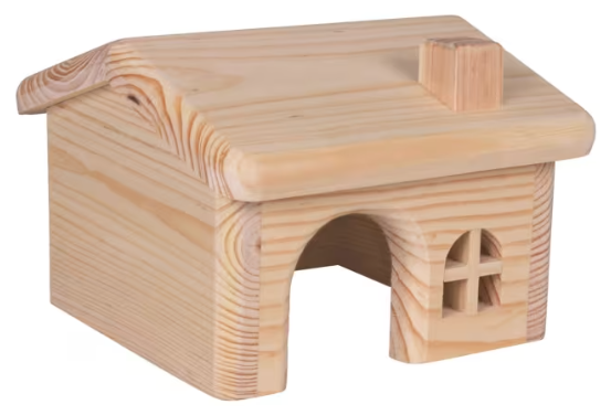 Hamsterhus i Tre 15×11×15 cm