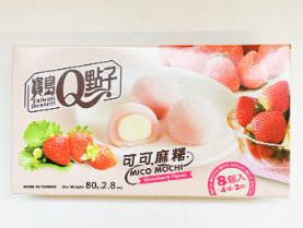 Q Mico Mochi Strawberry Fl 80g