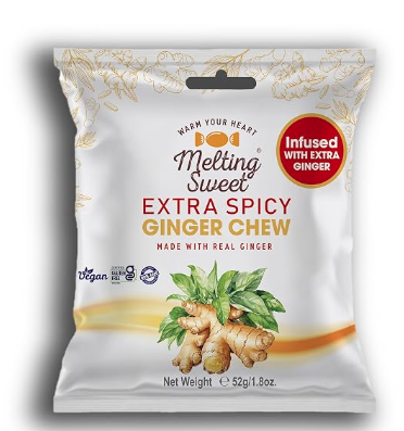 MELTING SWEET Ginger Chew - Extra Spicy 52g