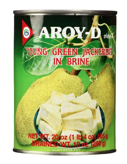 AROY-D Young Green Jackfruit in Brine 565g