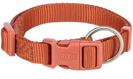 Halsb. Premium 30-45cm/15mm S/M Rust M/Hurtiglås