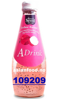 A-DRINK Basil seed drink with LYCHEE 290ml