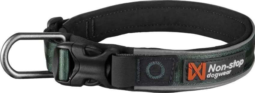 Non-Stop Dogwear Roam halsbånd grønn str. M
