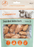 Companion Freeze dried chichen hearts 40g