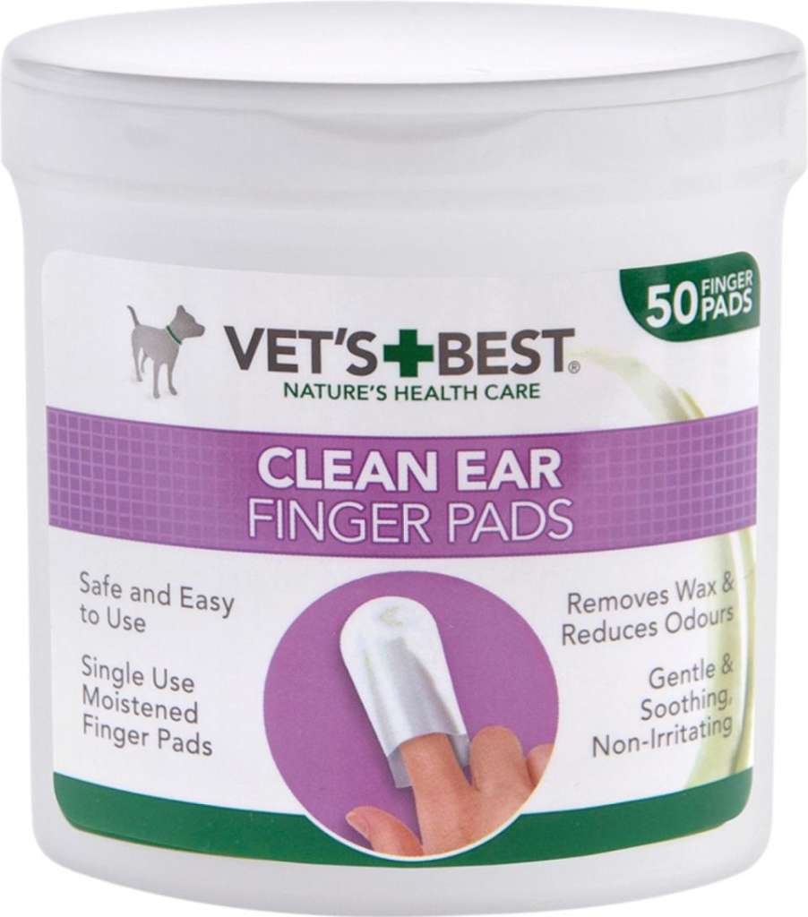 Vets Best Clean fingertut til ører 50stk