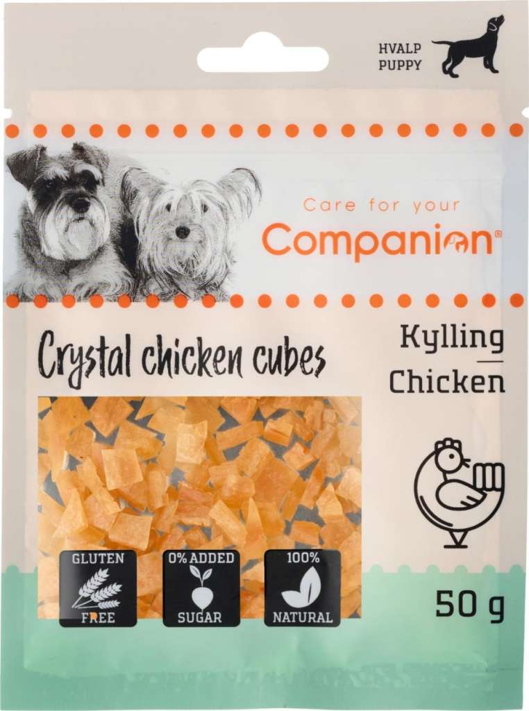 Companion Crystal Chicken Cubes 50g