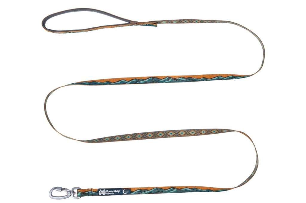 Non-Stop Trail quest leash Rachel Pohl edition Teal/oak 2m