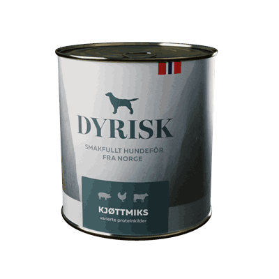 Dyrisk Norsk kjøttmiks 800gr