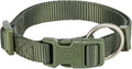 Halsb. Premium 30-45cm/15mm S/M Olive Green