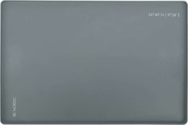 Matunderlag BE NORDIC Hund/Katt Silikon 60x40cm Grå