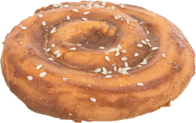 Tyggepai Natur M/Andefilè 70g Ø9cm