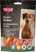 Trixie Chicken Cheese Stripes 100g