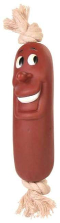 Hundeleke Pølse M/Tau 11cm