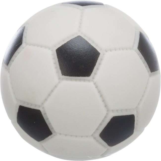 Hundeleke Fotball Vinyl 6,5cm