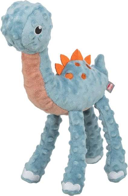 Hundeleke Dinosaur i Plysj M/Knitrefolie 38cm