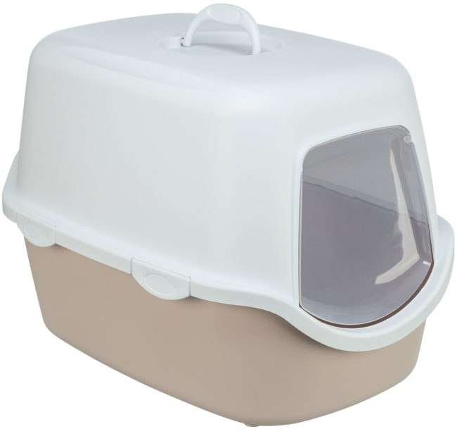 Kattebakke Vico M/Tak Blush/Hvit 40x40x56cm
