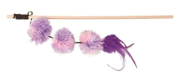 Katteleke Fiskestang M/Pompom Baller 40cm