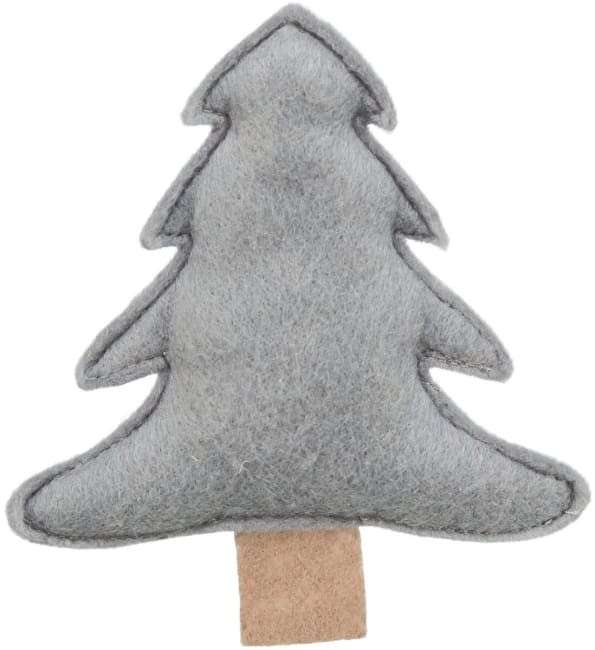 Juleleke Katt Juletre i Stoff 10,5cm