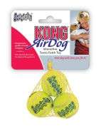 KONG AirDog Squeaker tennisball 3 stk, S
