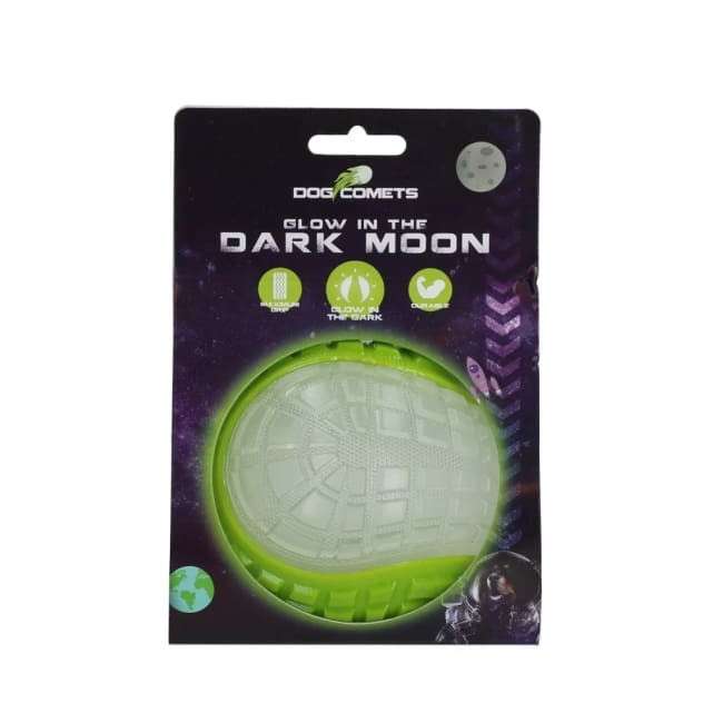 Dog Comets Glow in the Dark Moon