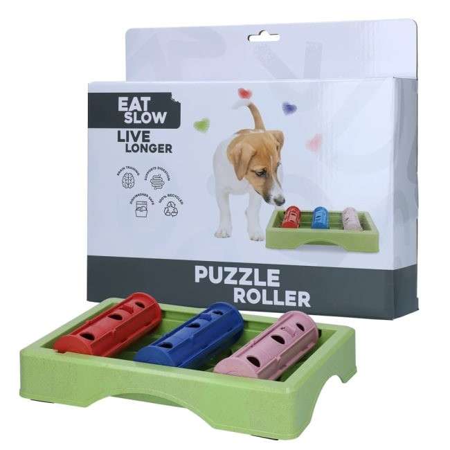 Eat Slow Live Longer Puzzle Roller