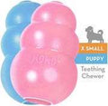 Kong rubber puppy xsmall rosa/blå