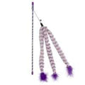 Katteleke Catchy Fluffy Tail Fiskestang 41x7x1cm Lilla/Hvit