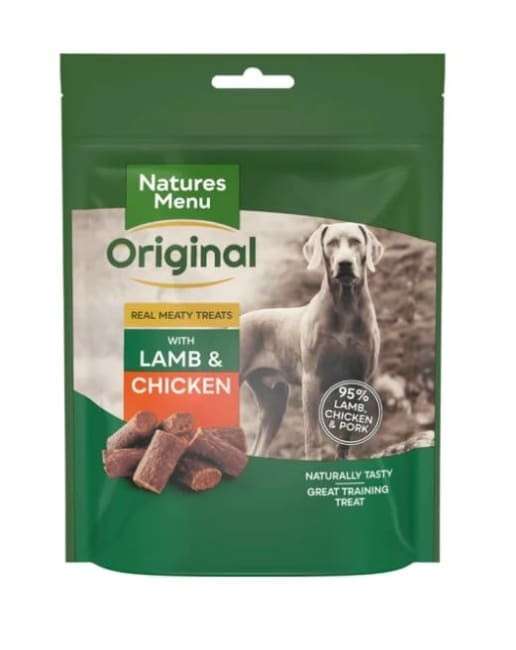 NM Snacks Hund Lam og Kylling 120g Grønn/Oransje
