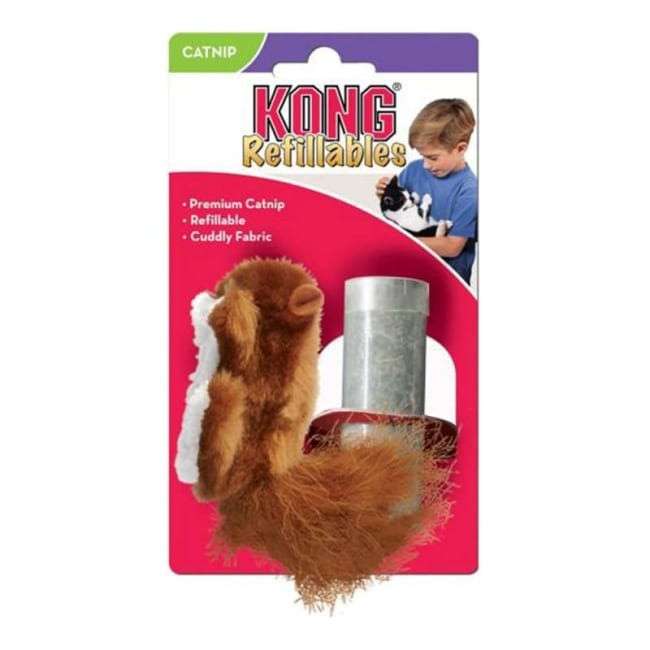 KONG Cat Kickeroo Squirrel