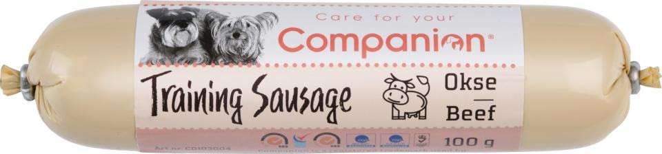 Companion Training Sausage Beef 100g