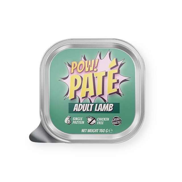 POW! Dog Adult Lamb Paté 150g