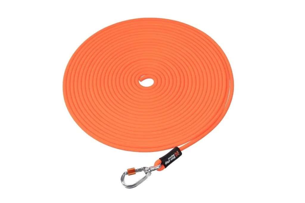 Non-Stop Dogwear Protector round langline oransje 10m