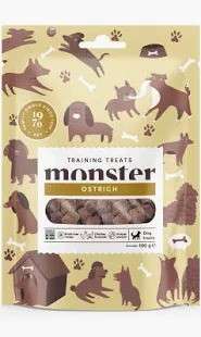 Monster Training Treats ostrich 100g