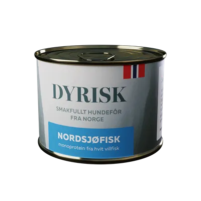 Dyrisk Norsk hvit fisk 185g