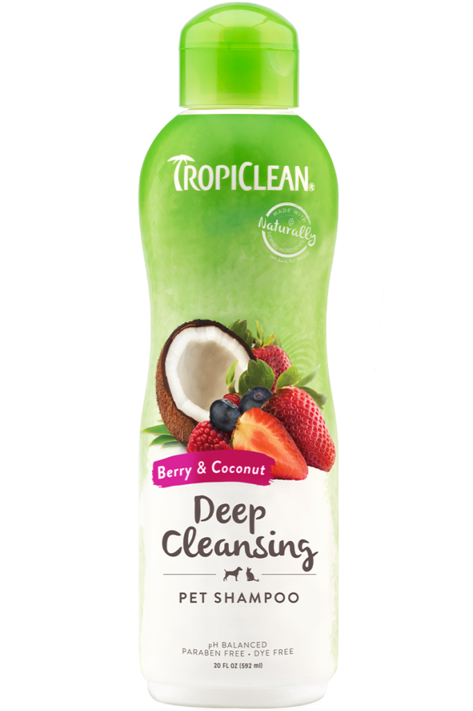 Tropiclean deep cleansing shampoo 355ml