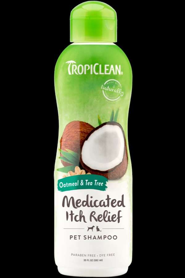 Tropiclean Shampoo Anti-kløe Havre/Teatree 355 ml