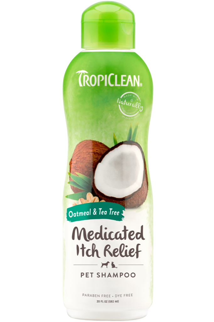 Tropiclean Shampoo Anti-kløe Havre/Teatree 355 ml
