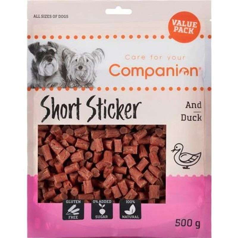 companion short sticker and 500gr