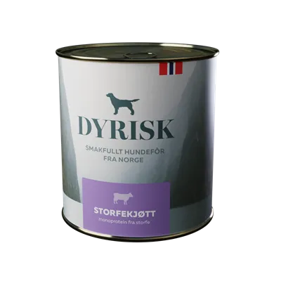 Dyrisk Storfekjøtt 800g
